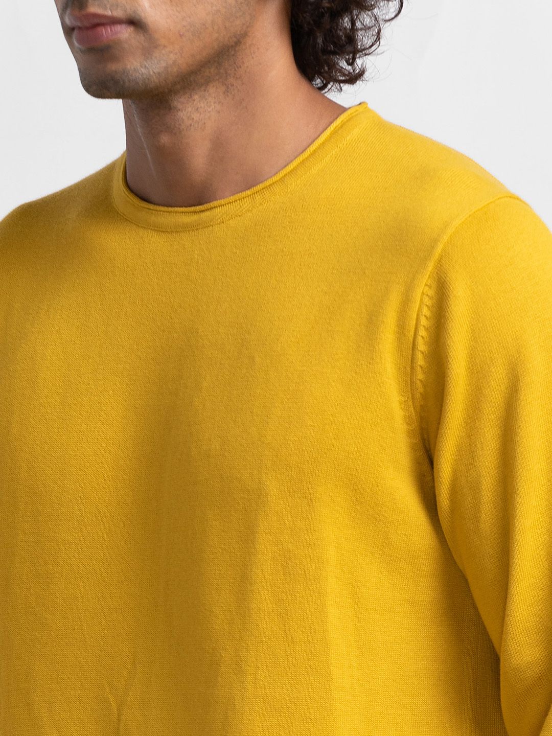 SPYKAR Pure Cotton Solid Pullover Sweaters