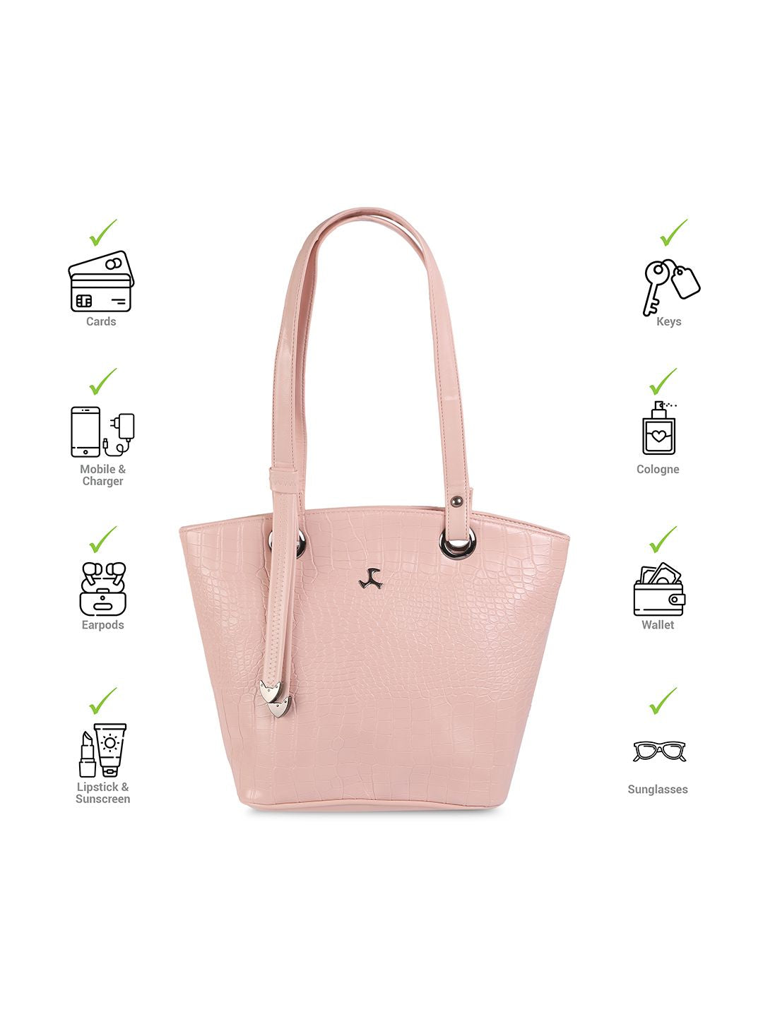 Mochi Women Textured Structured Shoulder Bag