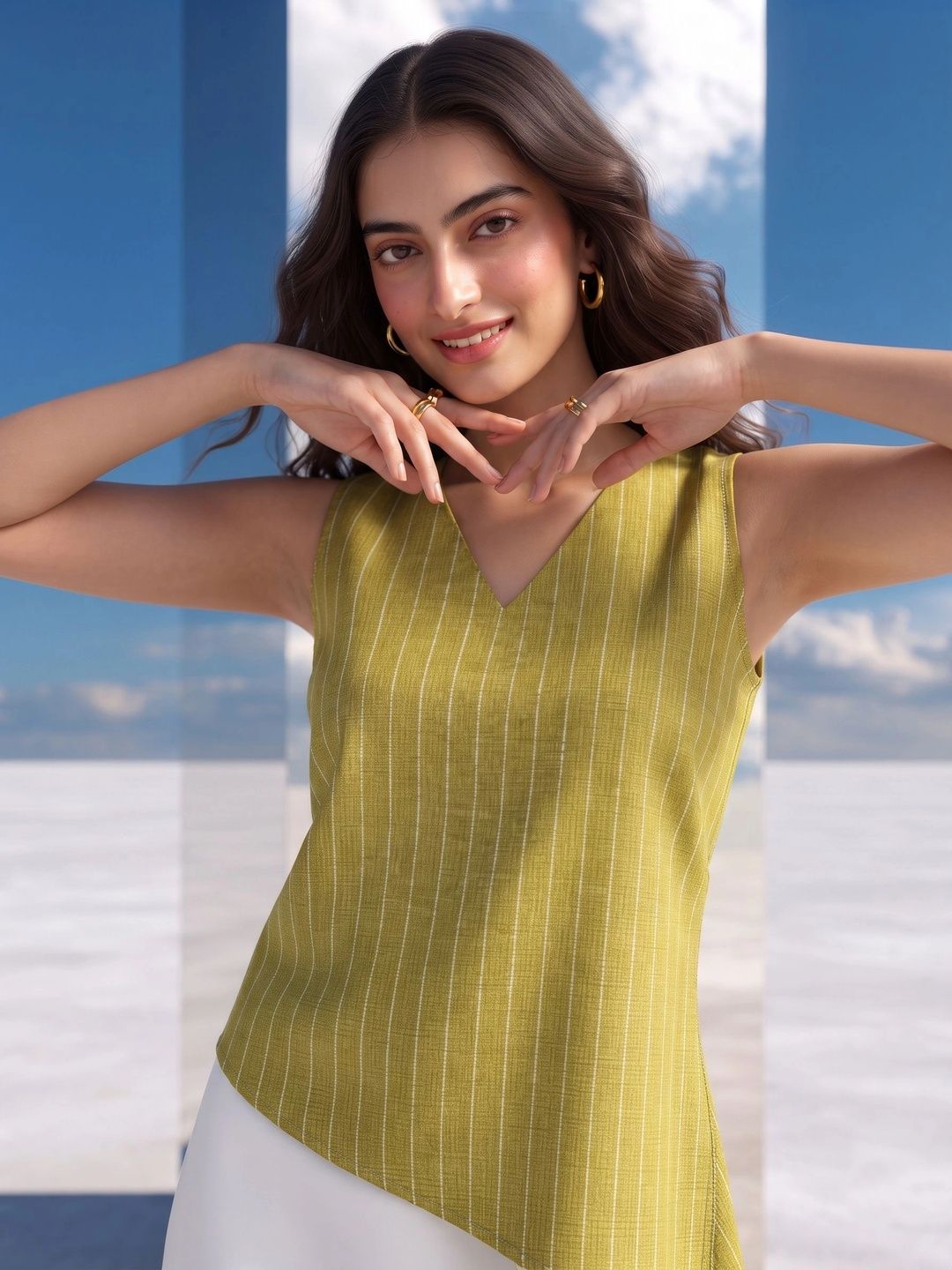 Mamicha Striped Top