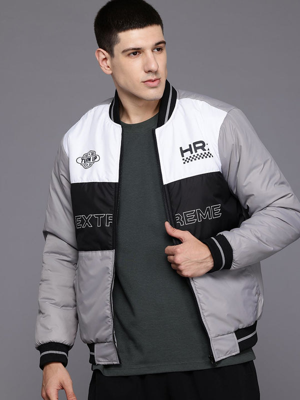 HRX by Hrithik Roshan Men Colourblocked Bomber Jacket