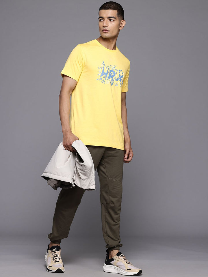 HRX by Hrithik Roshan Men Brand Logo Printed T-shirt