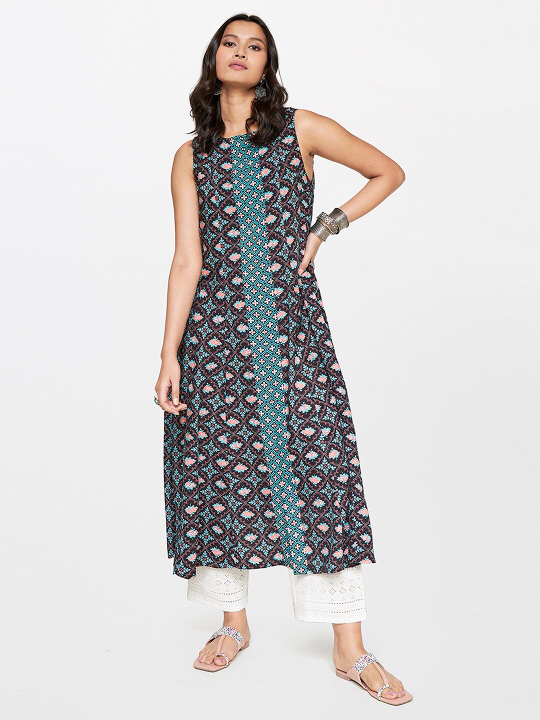 Global Desi Ethnic Motifs Printed Kurta