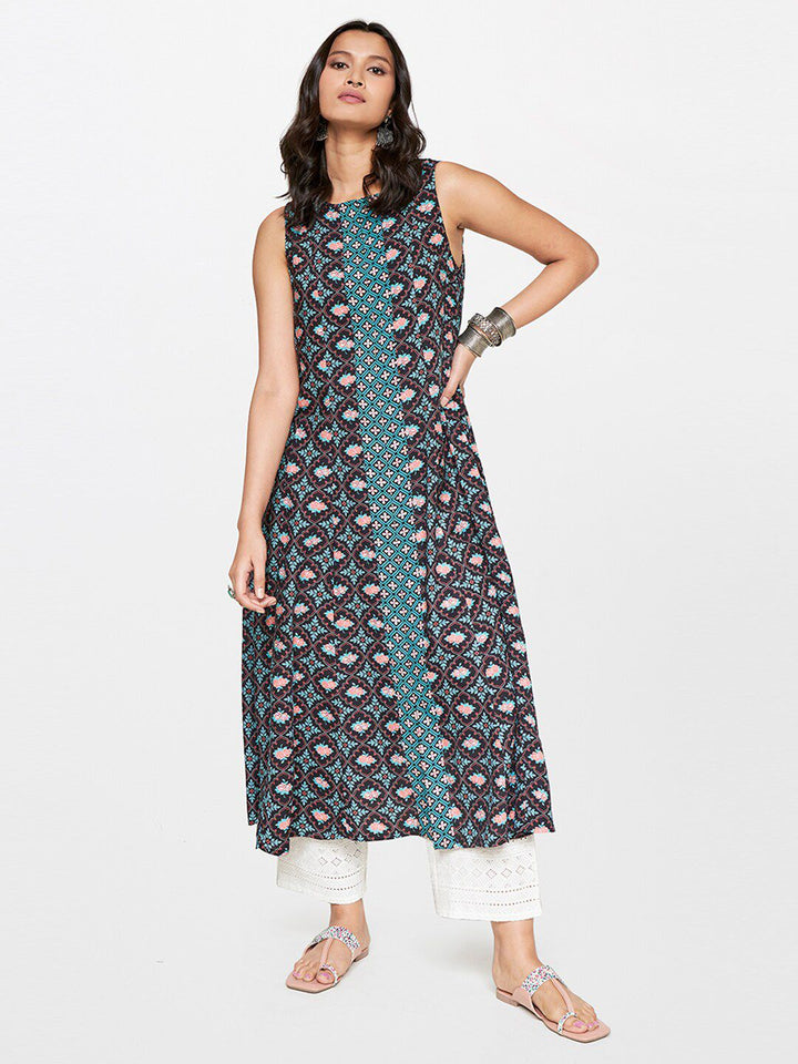 Global Desi Ethnic Motifs Printed Kurta
