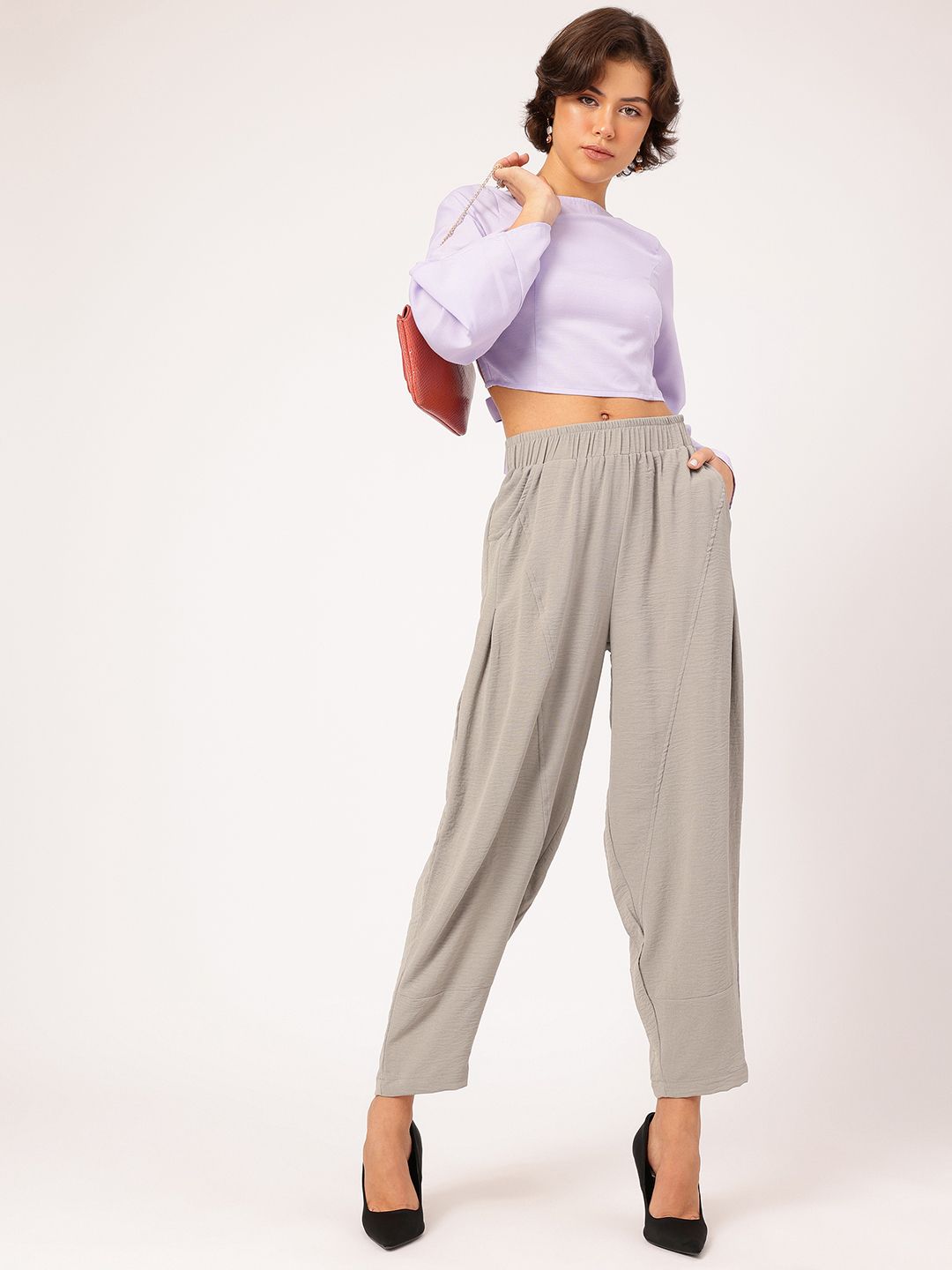 DressBerry Women Fashionable & Cushy Casual Trousers