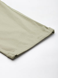 The Indian Garage Co Men Relaxed Fit Ripstop Cargo Trousers