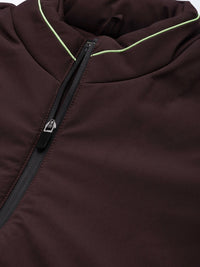 The Indian Garage Co Men Solid Zip-Front Bomber Jacket