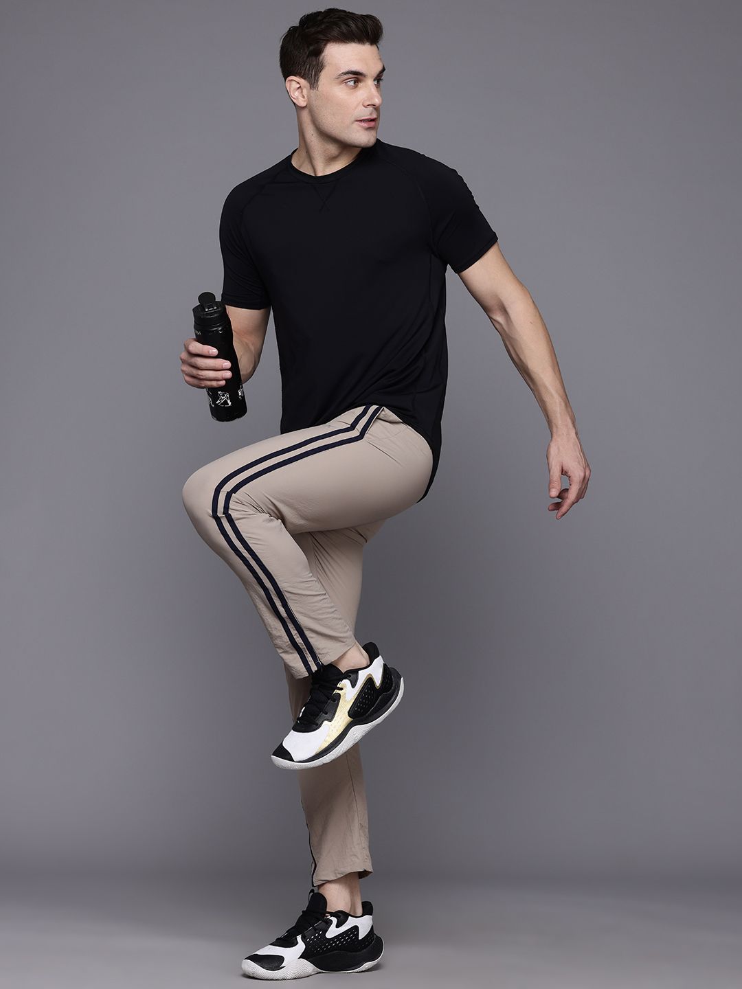 HRX by Hrithik Roshan Men Running Rapid-Dry Track Pants
