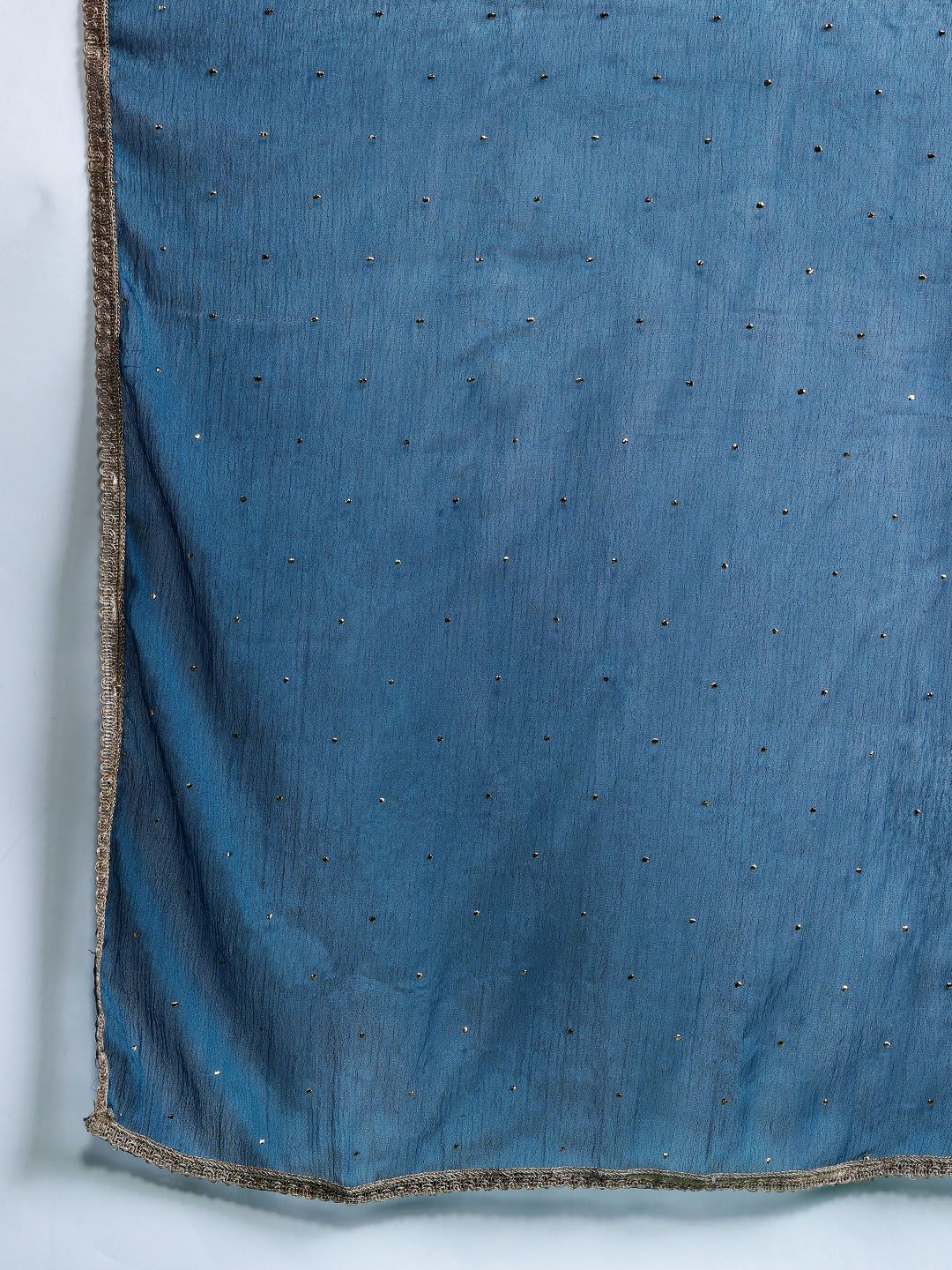 Indo Era Ethnic Motifs Embroidered Zari Kurta With Trousers & Dupatta