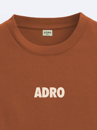 ADRO Men Typography Printed V-Neck T-shirt