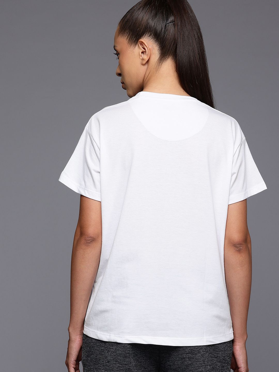 HRX by Hrithik Roshan Women Printed Relaxed Fit T-shirt