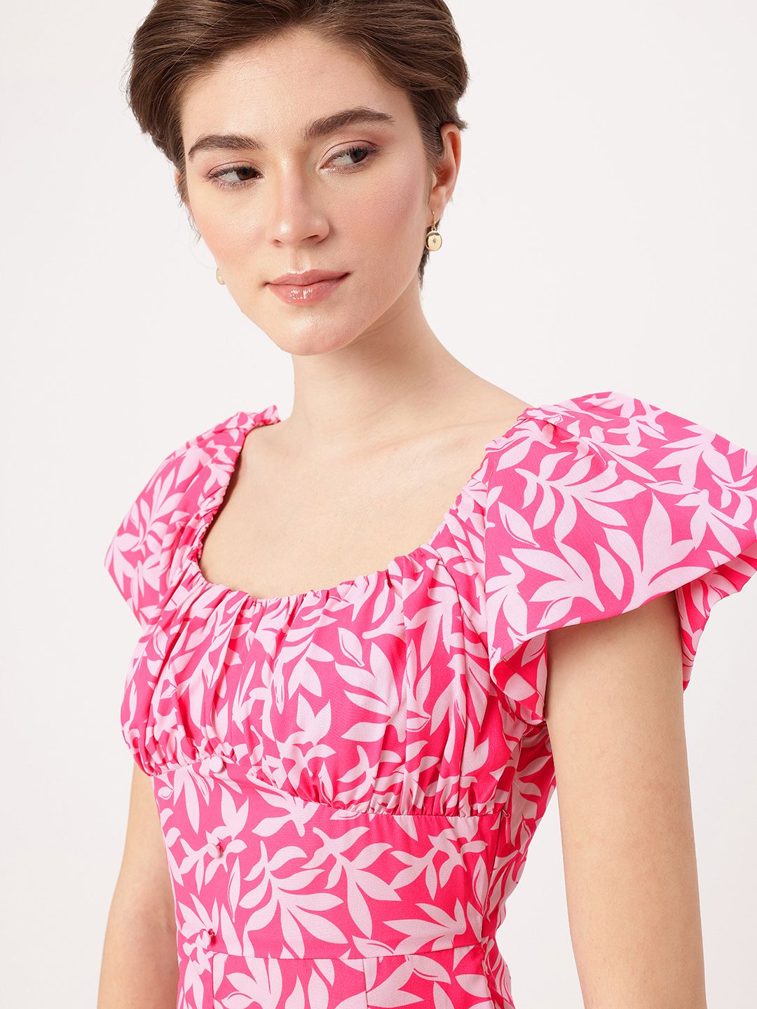 DressBerry Summer Breeze Empire Mini Dress
