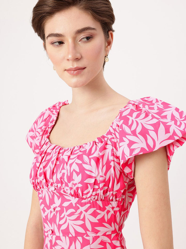 DressBerry Summer Breeze Empire Mini Dress
