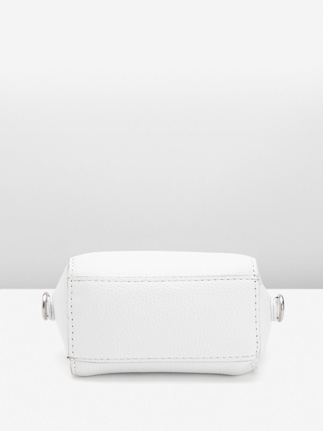 DressBerry Textured Structured Handheld Bag