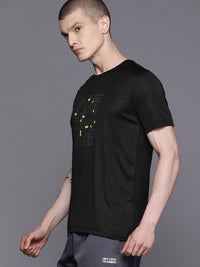 HRX by Hrithik Roshan Men Printed Rapid-Dry Training T-shirt