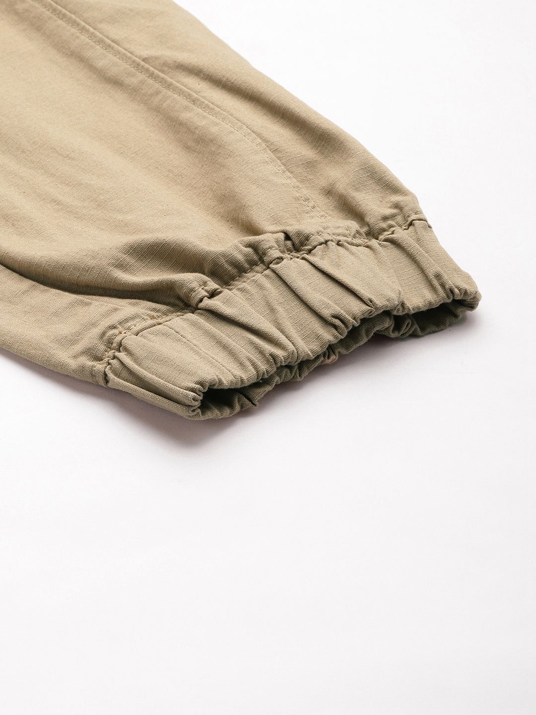 The Indian Garage Co Men Pure Cotton Regular Fit Joggers