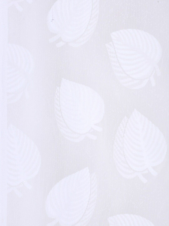 HOSTA HOMES White Floral Long Door Curtain