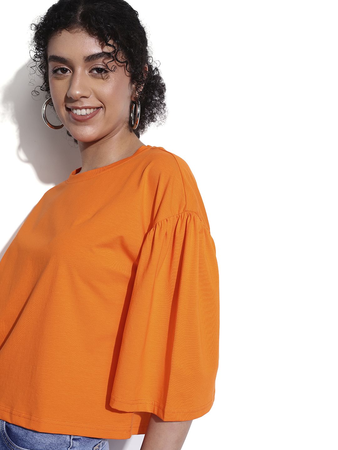DressBerry Hyperbright Obsession Cropped & Square Top