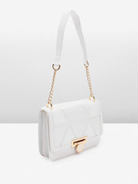 Lino Perros Textured Structured Shoulder Bag