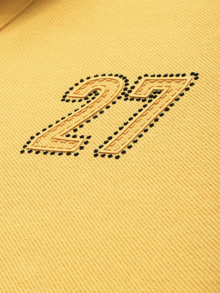 Being Human Polo Collar Pure Cotton T-shirt