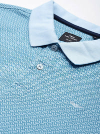 Park Avenue Printed Polo Collar Slim Fit T-shirt