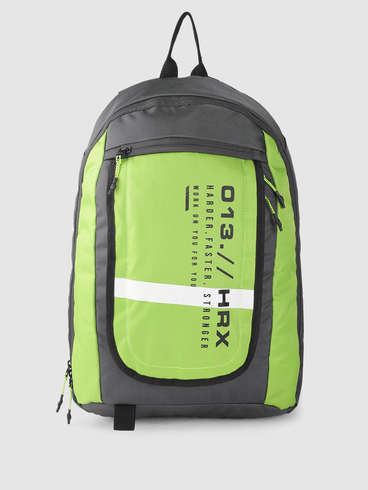 HRX by Hrithik Roshan Unisex Brand Logo Printed Backpack 20.2 L