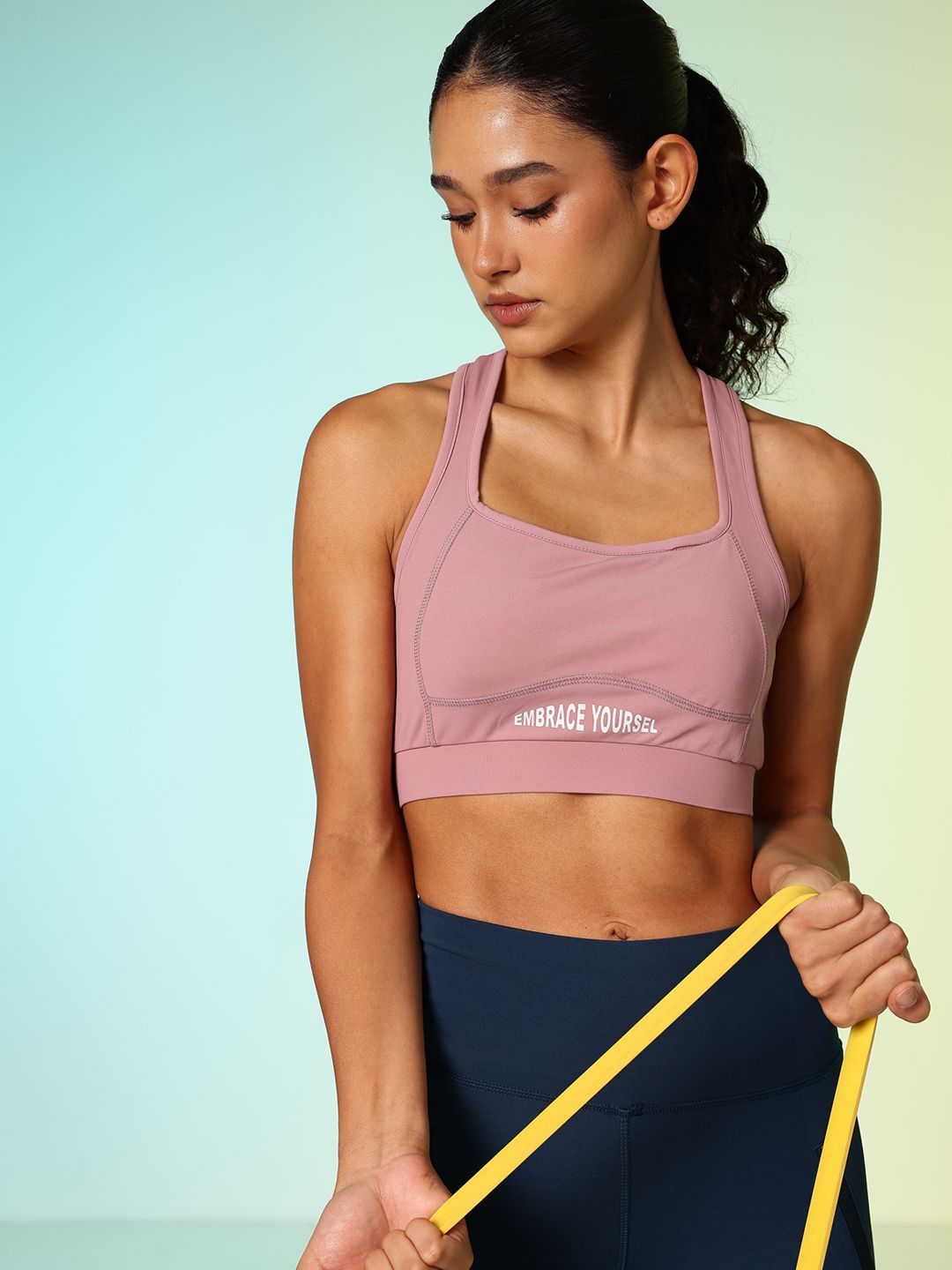 HRX by Hrithik Roshan Lightly Padded Rapid-Dry Training Bra