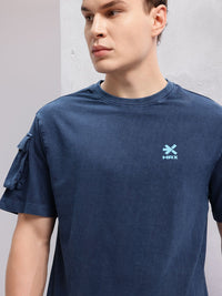 HRX by Hrithik Roshan Pure Cotton Pocket Lifestyle T-shirt
