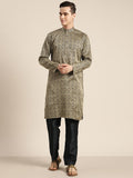 SOJANYA Motif Etnik Kurta