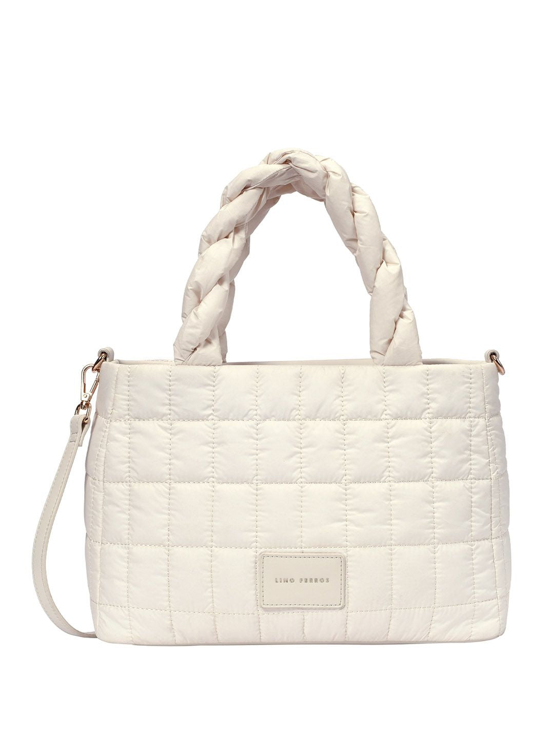 Lino Perros Structured Quilted Shoulder Bag
