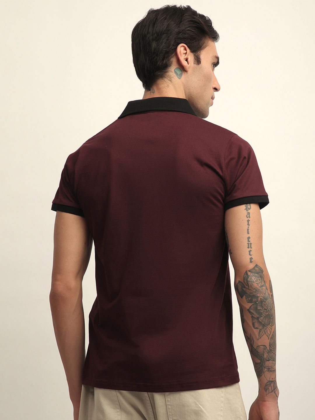 DILLINGER Men Short Sleeve Regular Fit Solid Polo Tshirt