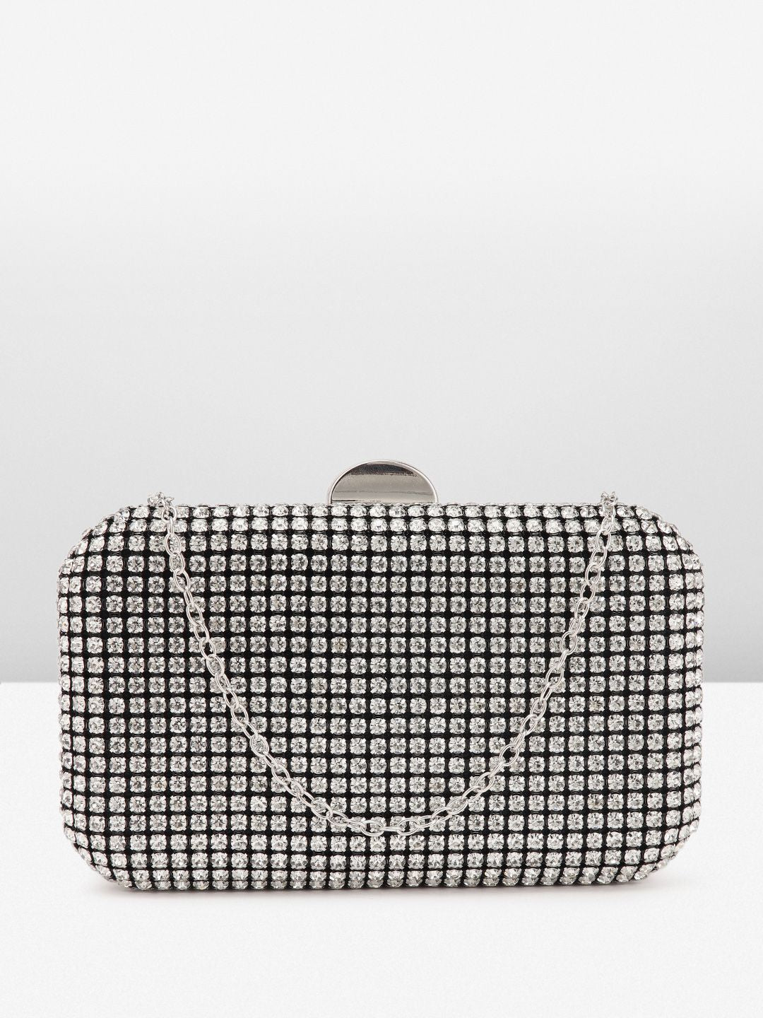 Anouk Embellished Box Clutch
