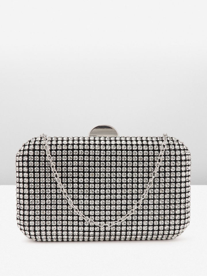 Anouk Embellished Box Clutch