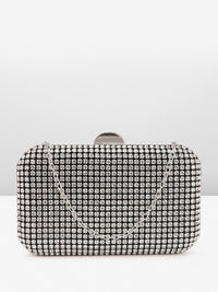 Anouk Embellished Box Clutch