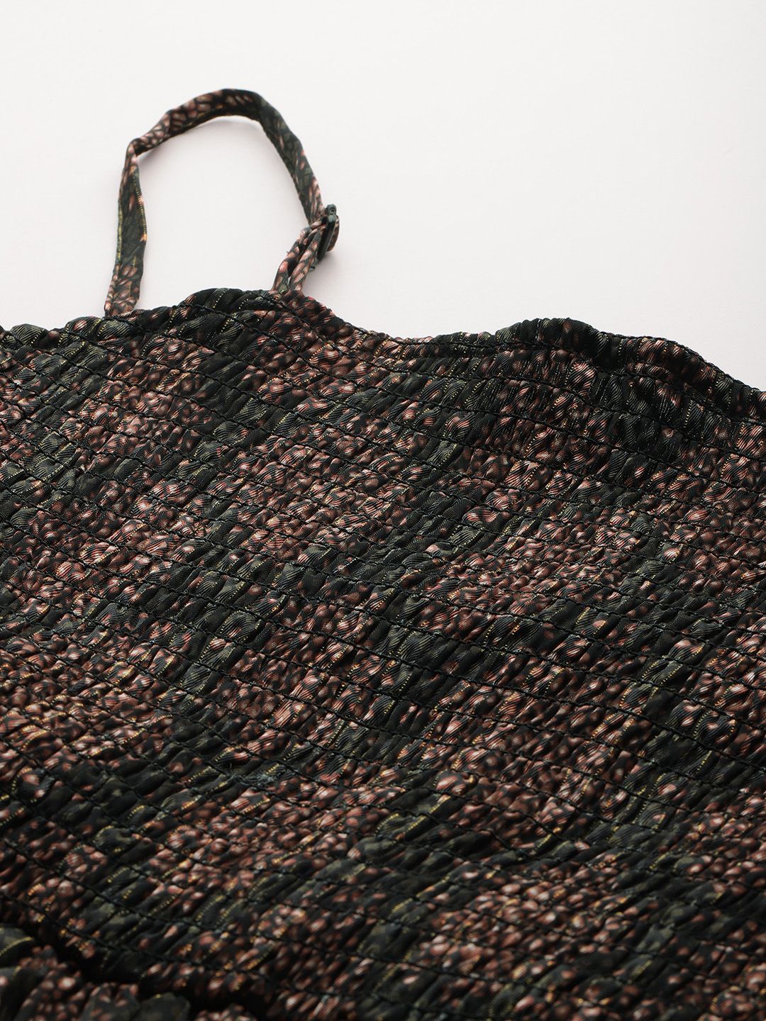 Dressberry dicetak pakaian midi A-line