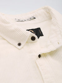 Being Human Slim Fit Button-Down Collar Corduroy Pure Cotton Casual Shirt