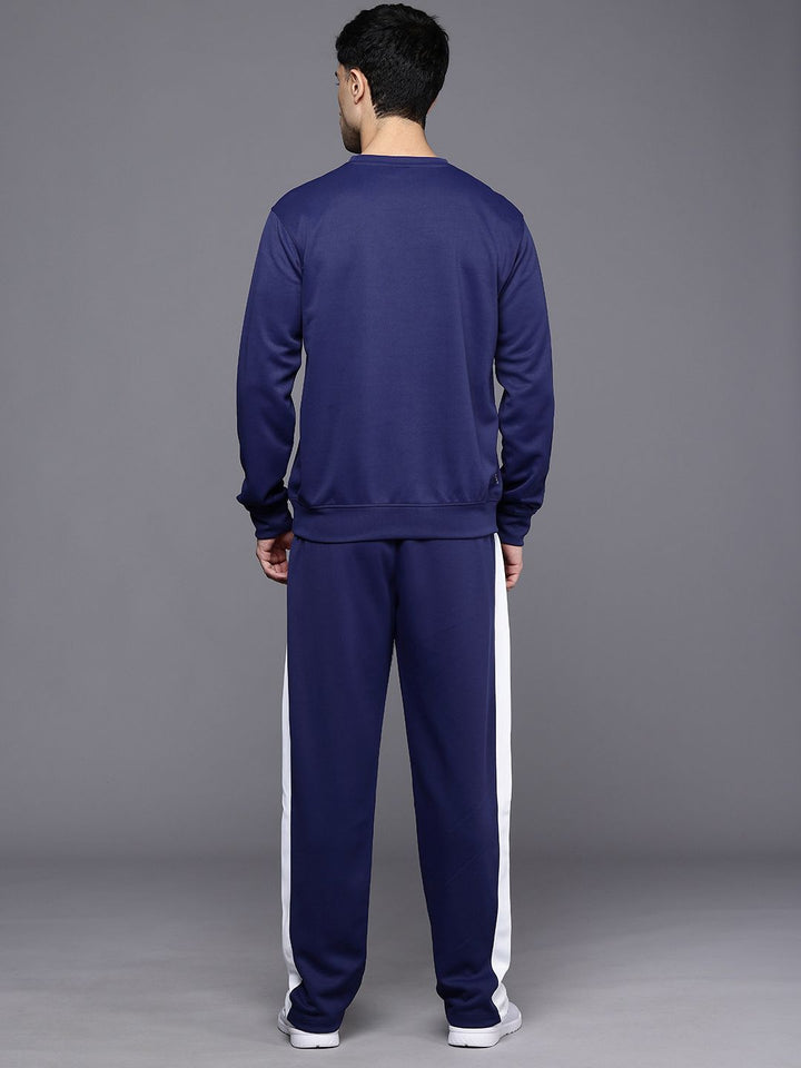 HRX by Hrithik Roshan Men Brand Logo Printed Rapid-Dry Running Tracksuit