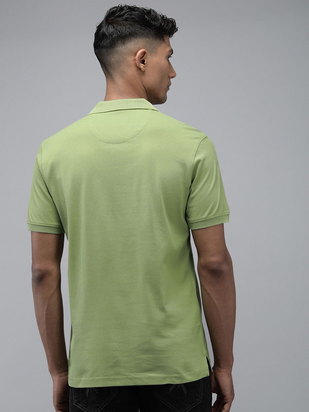 Park Avenue Polo Collar Pure Cotton Slim Fit T-shirt