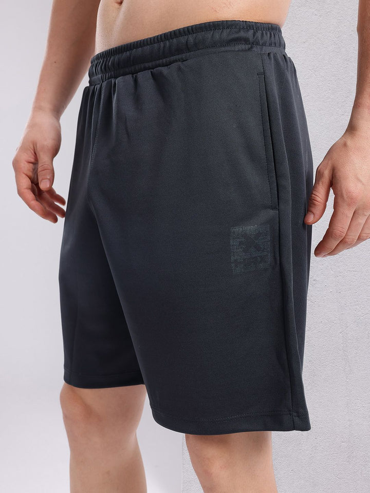 HRX by Hrithik Roshan Men Mid-Rise Rapid-Dry Training Shorts