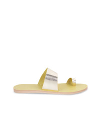 Metro Textured One Toe Flats