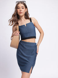 DressBerry Chic Charisma Twill Weave Co-Ords
