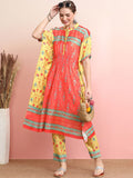 Indo Era Printed Top & Trousers Co-Ords