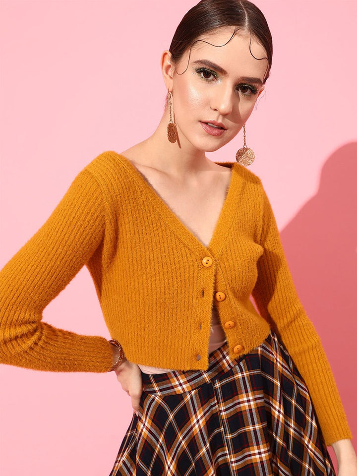 STREET 9 Women Crop Cardigan