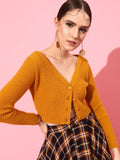 STREET 9 Women Crop Cardigan