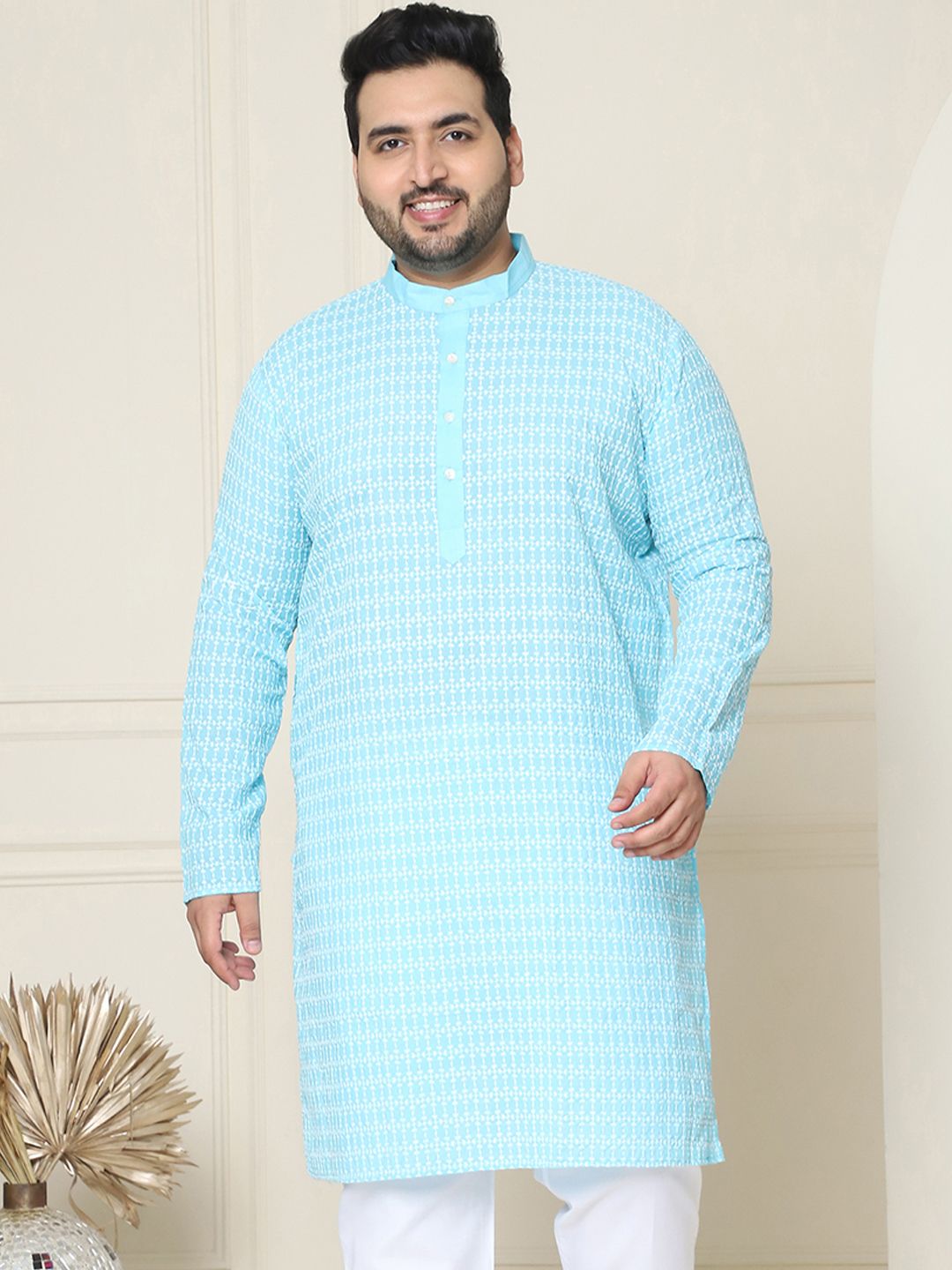 Kurta Cotton Sulam SOJANYA PLUS