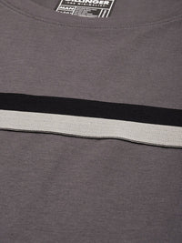 DILLINGER Men Striped Pure Cotton T-shirt