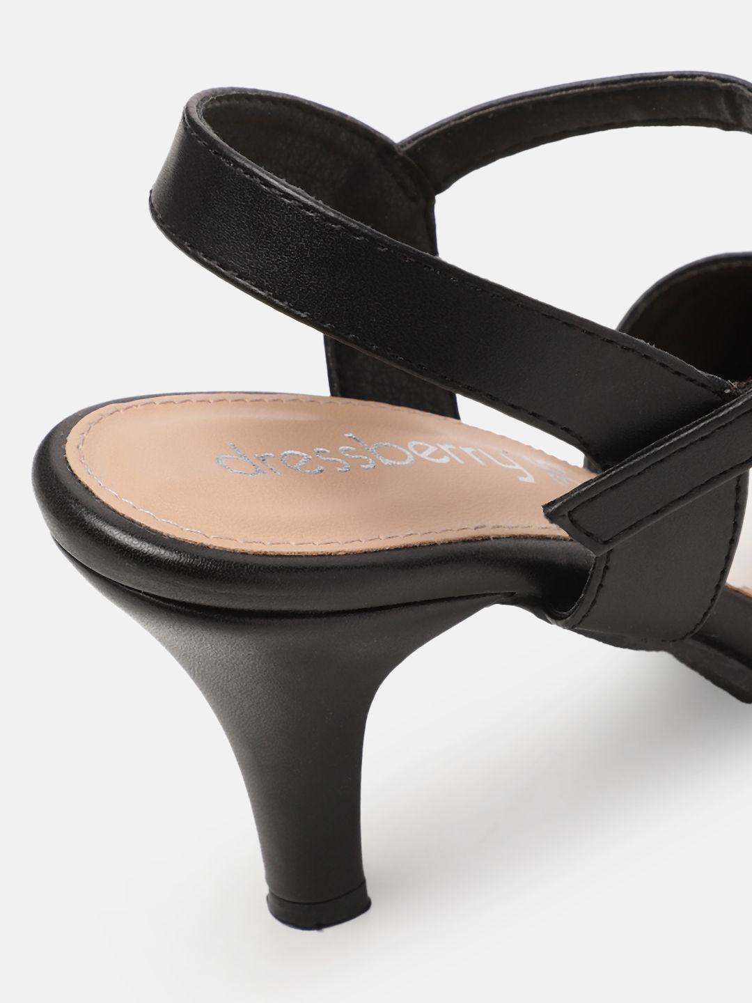 DressBerry Slim Heeled Sandals with Bows