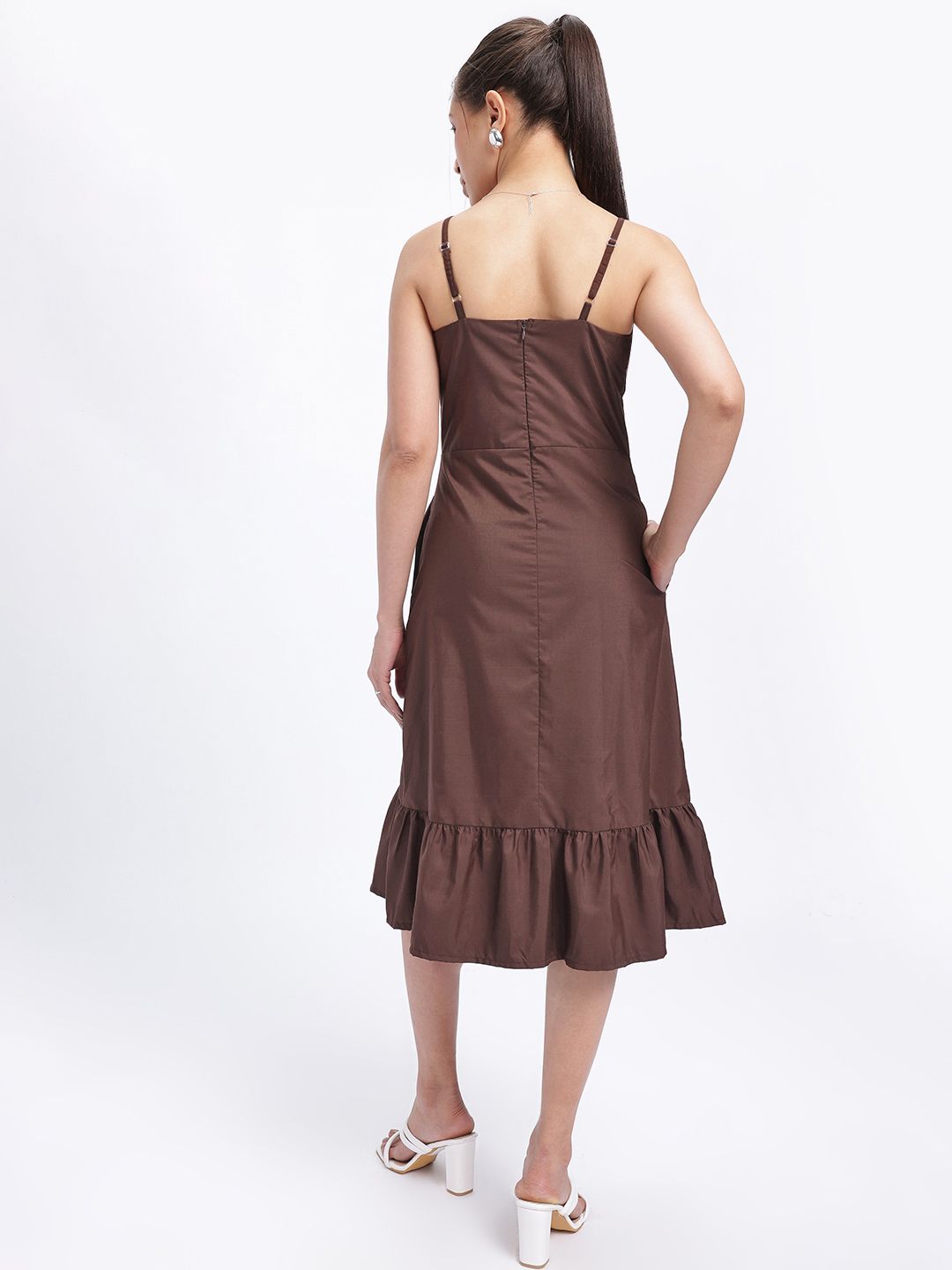 DressBerry Twirly Tales Bow Detail A-Line Midi Dress