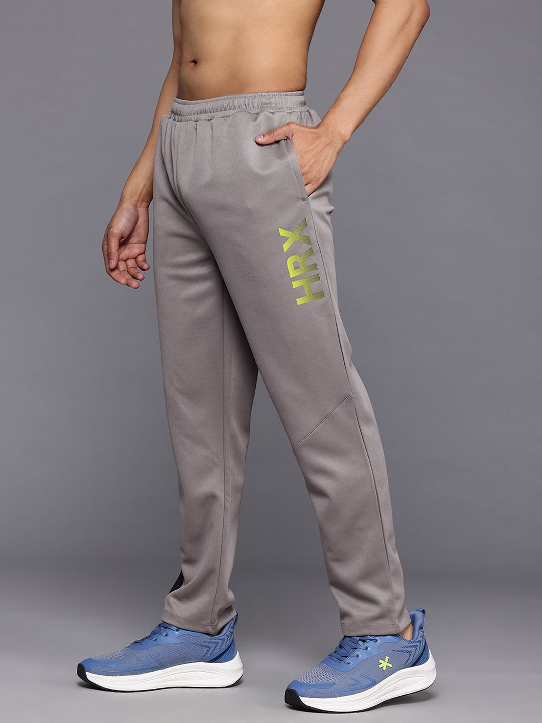 HRX by Hrithik Roshan Men Stripe Detail Running Track Pants