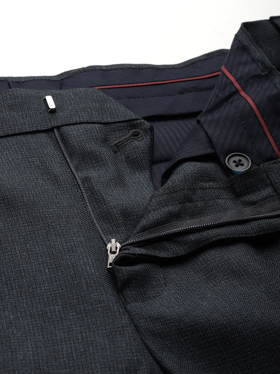 Raymond Men Slim Fit Formal Trousers