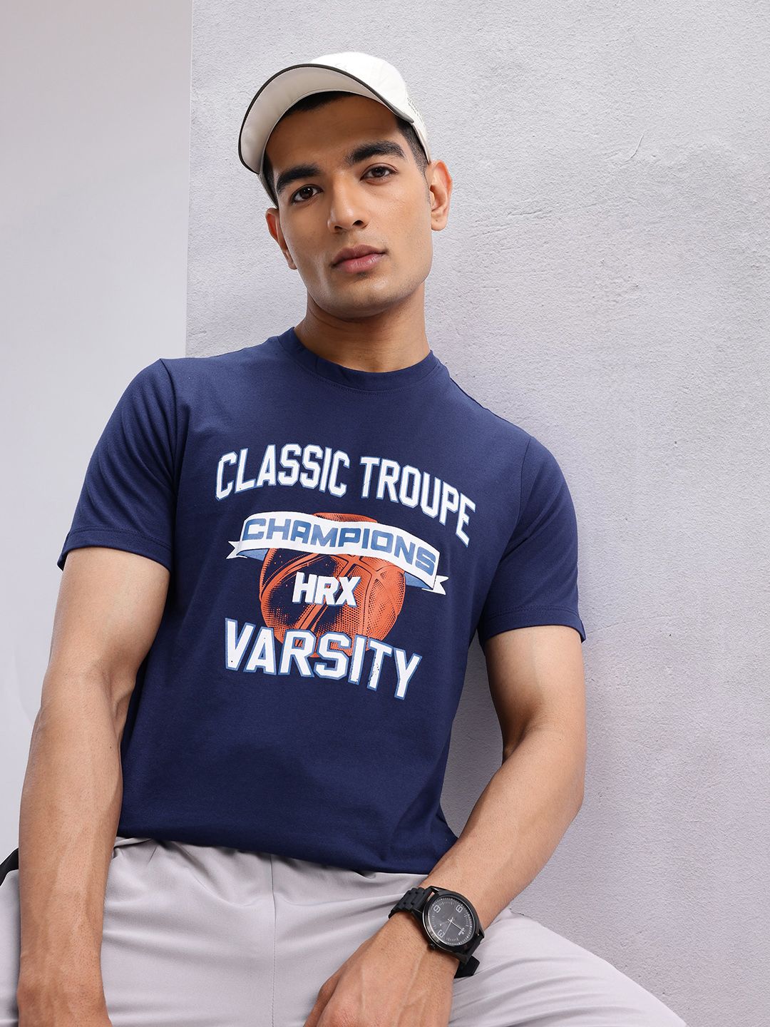 HRX by Hrithik Roshan Typography Print Lifestyle T-shirt